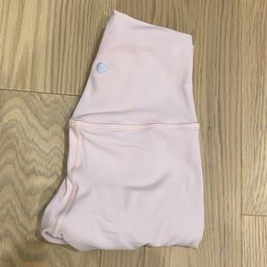 Lululemon Align leggings in Baby Pink
